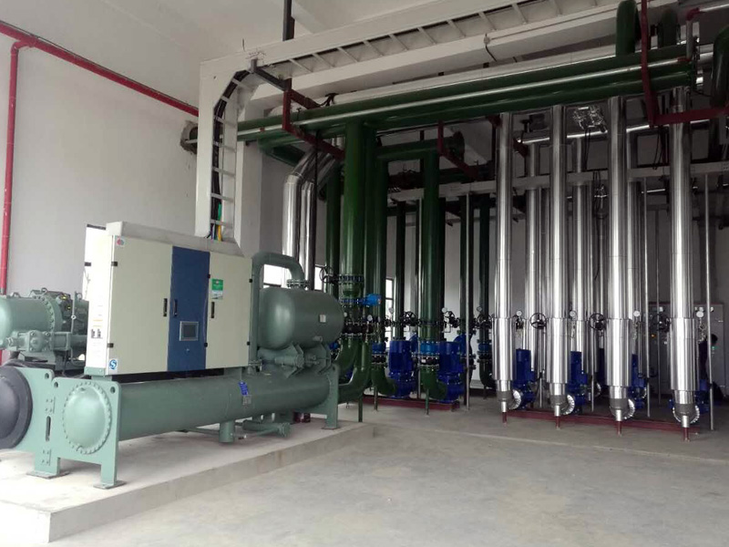 山东新材料7~15℃冷冻水系统项目