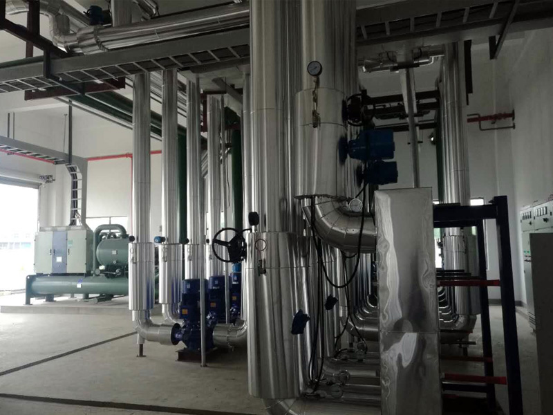 山东新材料7~15℃冷冻水系统项目图片2